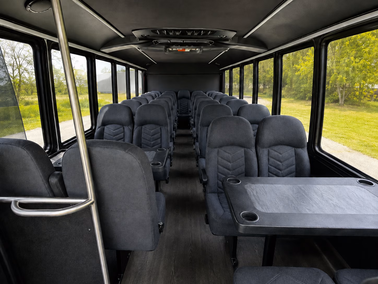 minibuses and charter buses for larger woodbury prom groups
