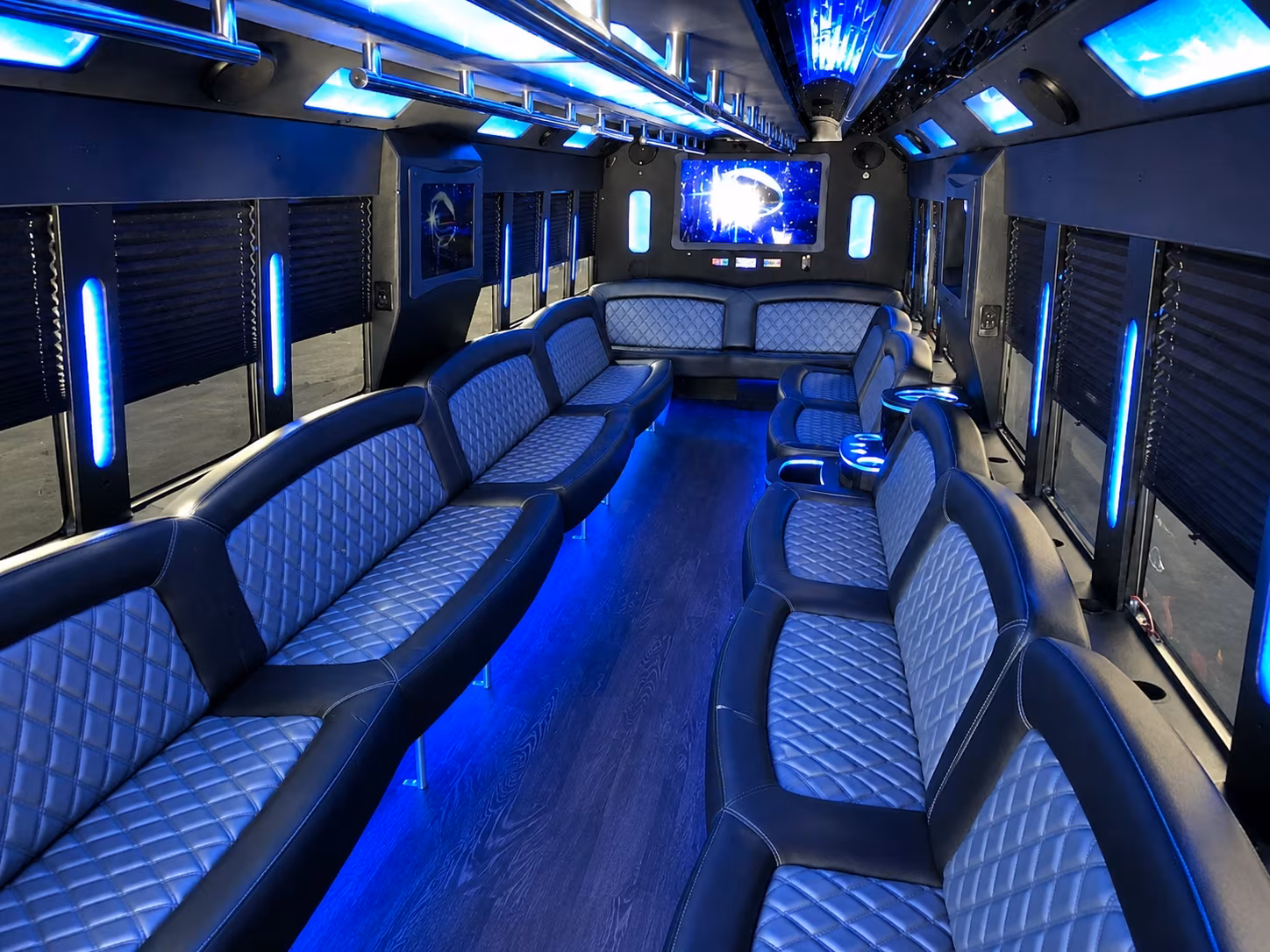 woodbury party bus booking step 1