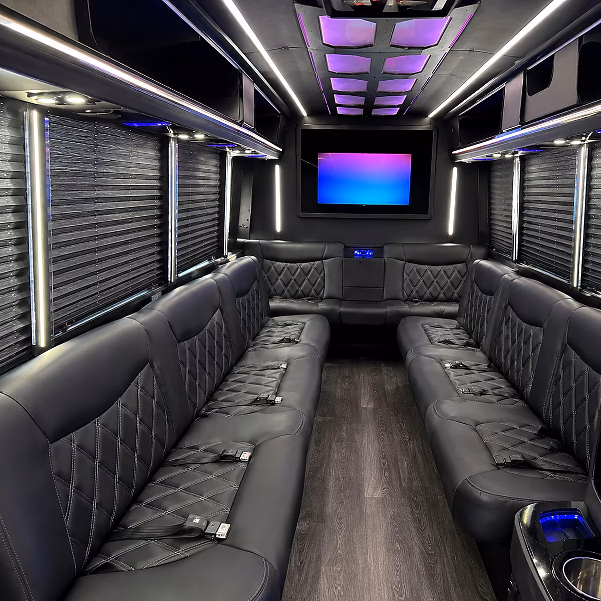 woodbury party bus rentals inside